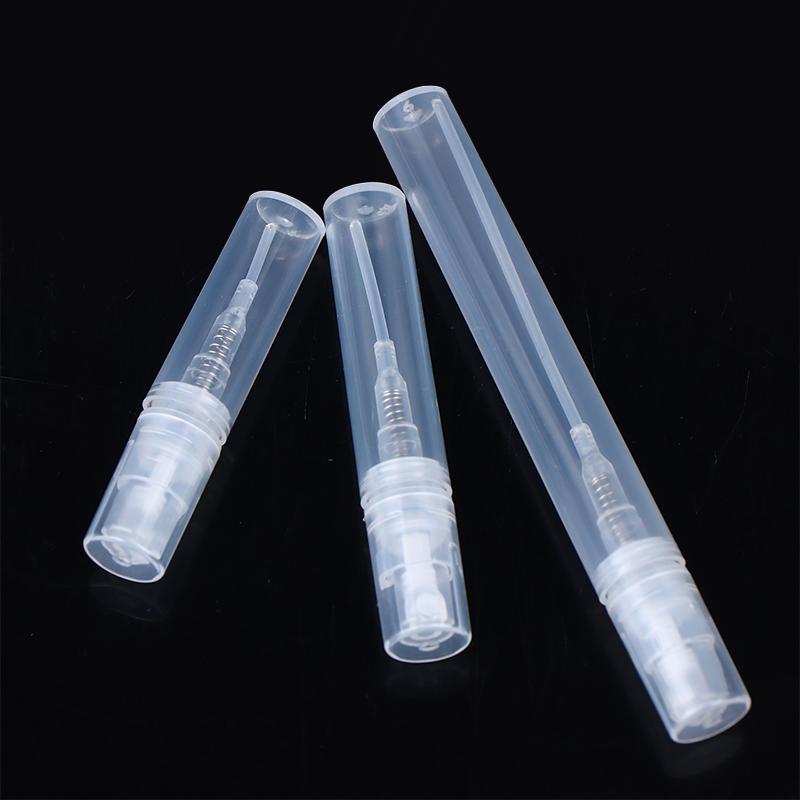 10 Stück 2/3/5 ml Mini Klare Kunststoff Leere Parfümflasche Nachfüllbare Sprühflasche Zerstäuber Behälter Damen Reise Parfümflaschen