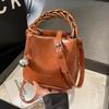 Bucket Bag with Premium Texture, Versatile and Suitable for All Occasions, Single Shoulder Crossbody Bag