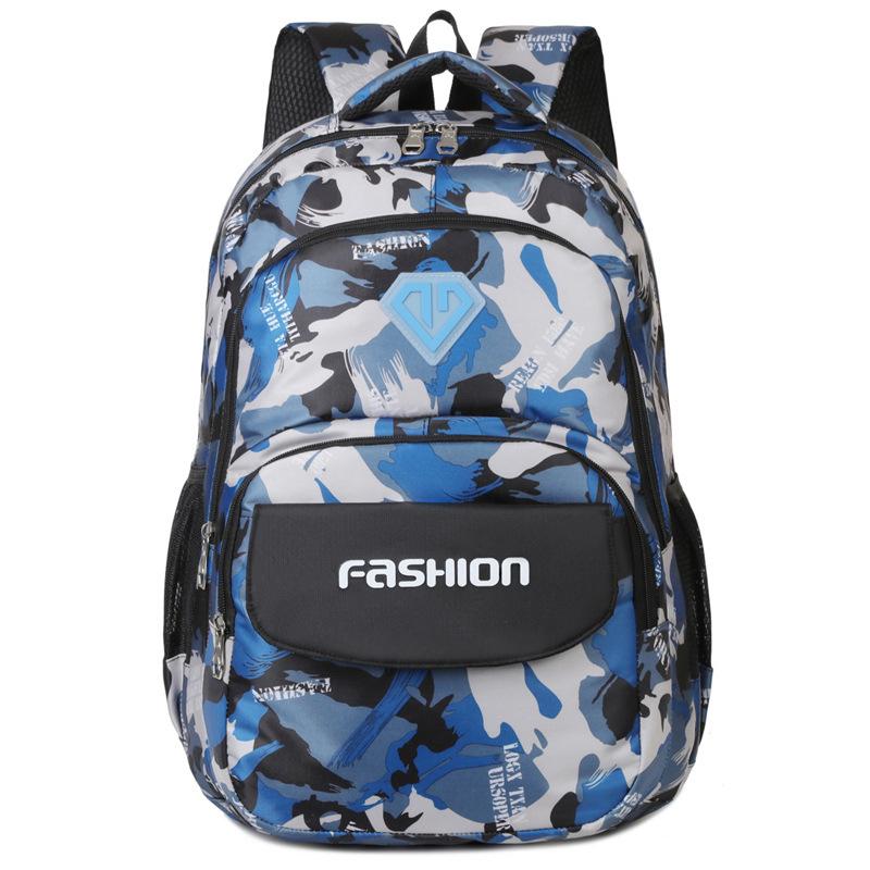 Schoolbag new large-capacity backpack, male and female junior high school students schoolbag, outdoor leisure travel commuter computer backpack