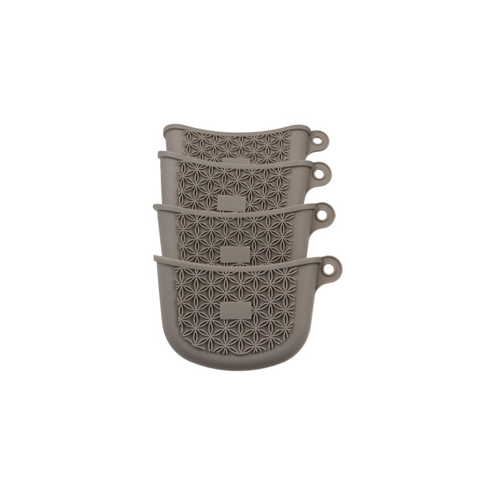 Non-slip Pan Handle Cover Anti-scald Pan Handle Holder Kitchen Gadgets Pot Ear Clip  Dish