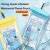 Waterproof Phone Pouch for iPhone Samsung Up To 6.8 Inch Swimming Beach Snow Underwater Protection Floating Dry Bag FU