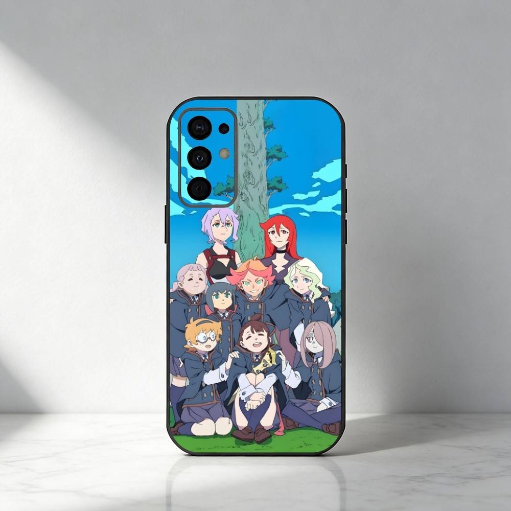 Little W-Witch A-Academia Anime Phone Case For Samsung S25,S24,S21,S22,S23,S20,Ultra,S26,Plus,Fe,Note,5G Black Cover Samsung S21 s305G