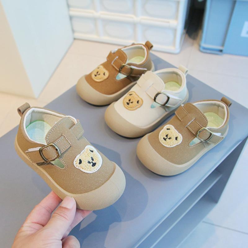 Autumn New Comfort Child Sneakers Fashion Simple Versatile Girl Shoes Cute Cartoon Casual Shoe Trendy Classic Boys' Shoes Tenis
