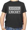 Warning May Start Talking About Cricket T-Shirt - Player - Ashes