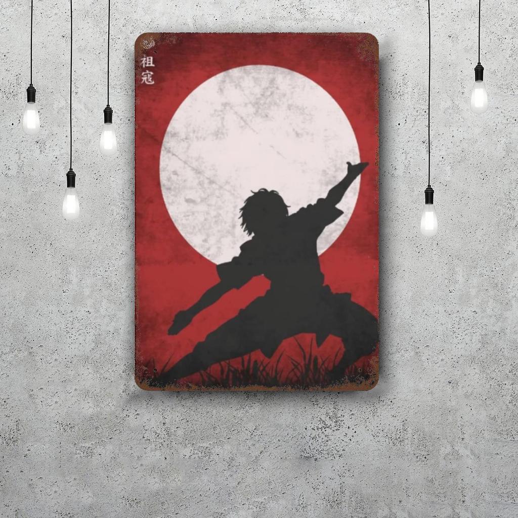 zuko Cartoon Retro Vintage Tin Sign Poster Decorative Plaque Metal Plate Wall Decor