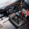 Latest Model High-Capacity Car Emergency Jump Starter with Built-in Tire Inflator, Portable Wireless Electric Air Pump
