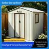 Movable Outdoor Sheet Metal Garden Shed and Storage Room