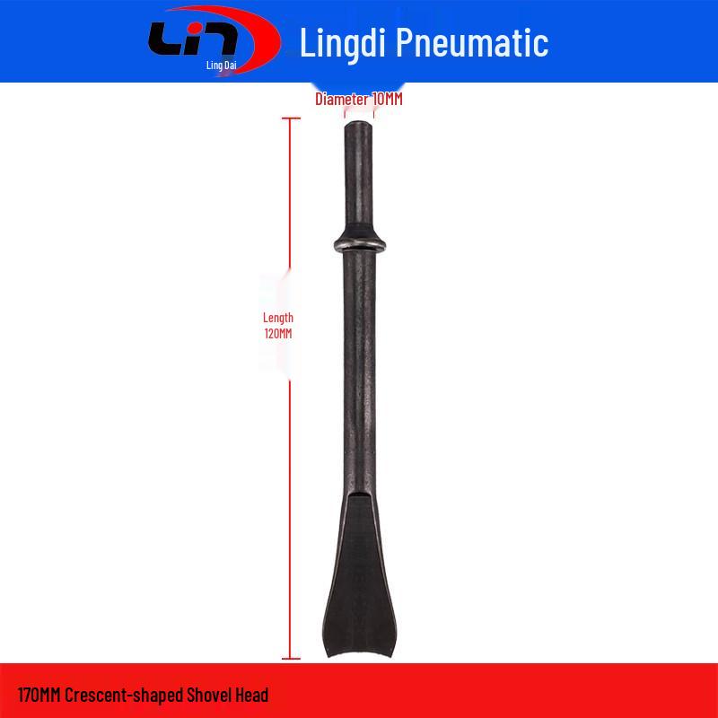 Universal Air Chisel: Includes Chisel Head, Hammer Spring, Semi-Hollow and Solid Flat Hammer Heads for Rivet Guns