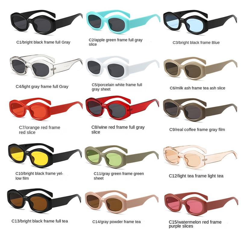 2PACK New Year Gift Sunglasses Woman Vintage Cat Eye Design Sun Glasses Female Spotrs Personality Cool Retro Pink Black UV400