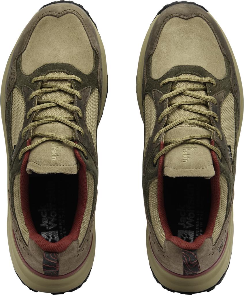Обувь для треккинга Jack Wolfskin Outdoorschuh CAMP FEVER TEXAPORE LOW M wasserdicht braun anis