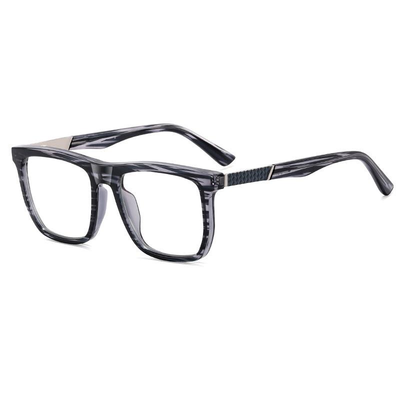 Unisex Ultralight TR90 Spring Legs Blue Light Blocking Luxury Brand Square Reading glasses Anti-radiation Presbyopia Eyeglasses