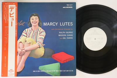 LP Record MARCY LUTES - Debut MCA3119PROMO MCA Japan Obi Jazz Used