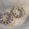 Explosive Zircon Exquisite Circle Earrings Design Studs Exaggerated Fashion Temperament Earrings