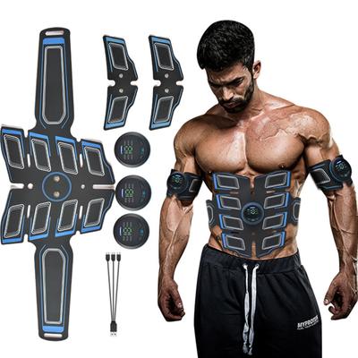 8pcs Fitness Abdominal  Patch Training Device Electric Muscle Stimulator Home Trainer Equipment