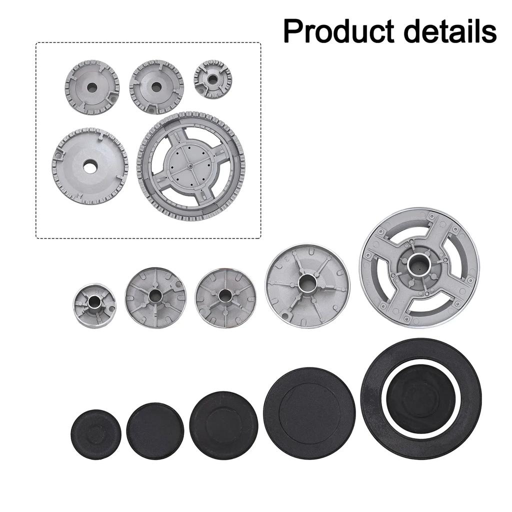 Set de Sombrero de Cocina Horno Cocina de Gas Para Cocina Para Estufa SABAF Manijas Kits de Tapa Accesorios para Estufa Tapas de Hierro Distribuidor de Llama
