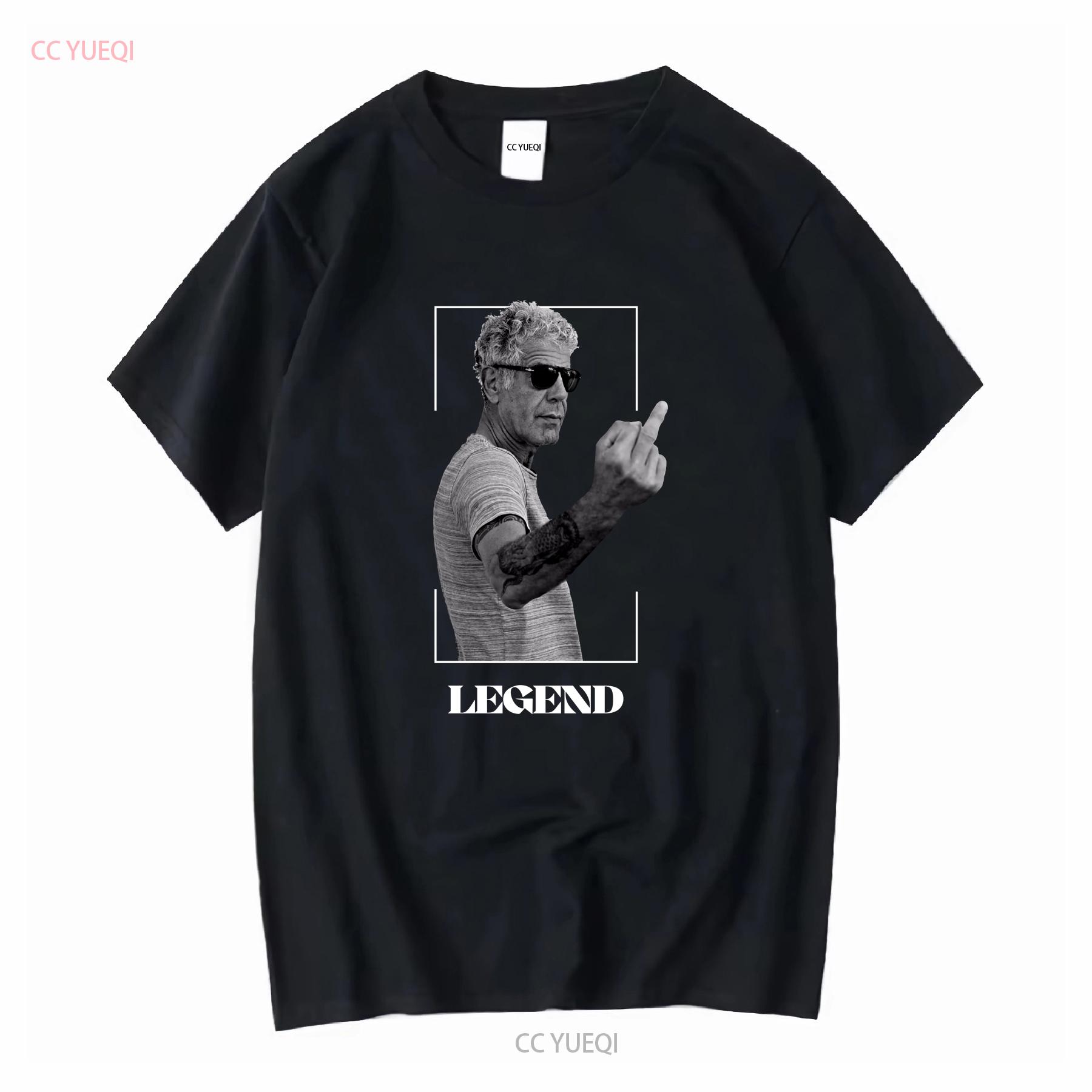 

Anthony Bourdain T Shirt Parts Unknown Fan Foodie Travel Legend vintage Washed Comfortable streetwear Breathable Stylish 4XL