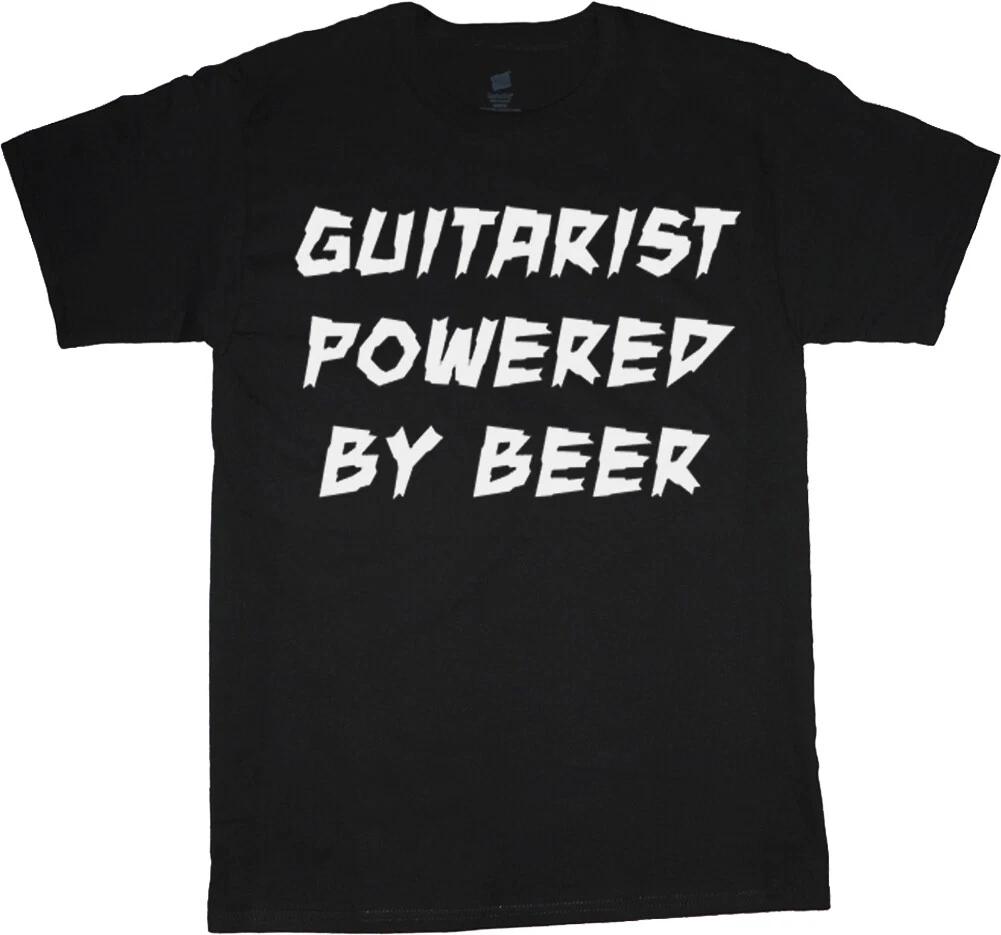 Funny Guitarist Gifts Guitar T-shirt Mens Graphic Tee Clothing S