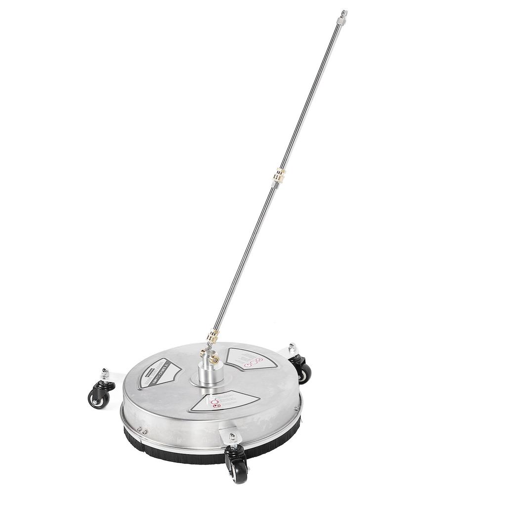 15-calowy czyścik do powierzchni myjki ciśnieniowej Maksymalne ciśnienie 4000 PSI Złącze 1/4 cala Stal nierdzewna