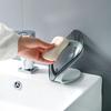 Leaf Shaped Non Porous Soap Tray with No Water Accumulation, Creative Soap Drain Shelf In The Bathroom