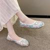 Fashion Summer Y2k Fashion Aesthetic Original Embroidered Casual Woman Footwear On Sale 2025 New In Mesh Breathable Flat Shoes for Women