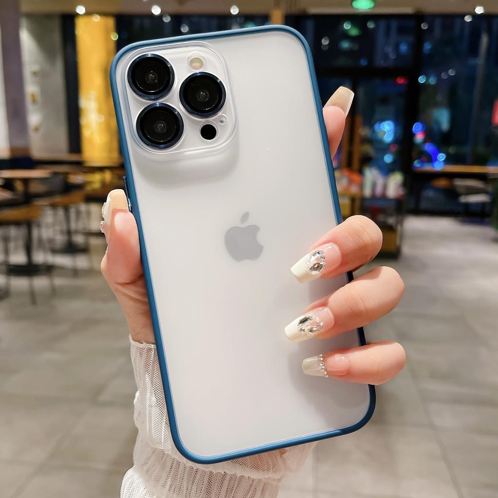 Suitable for IPhone15, Skin-like Macron Phone Case, Apple 14promax, Eagle Glasses, Head Mask, Frosted Protective Case