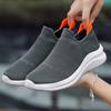 Women's Breathable Knit Slip On Casual Sneakers Lightweight Comfortable Walking Shoes