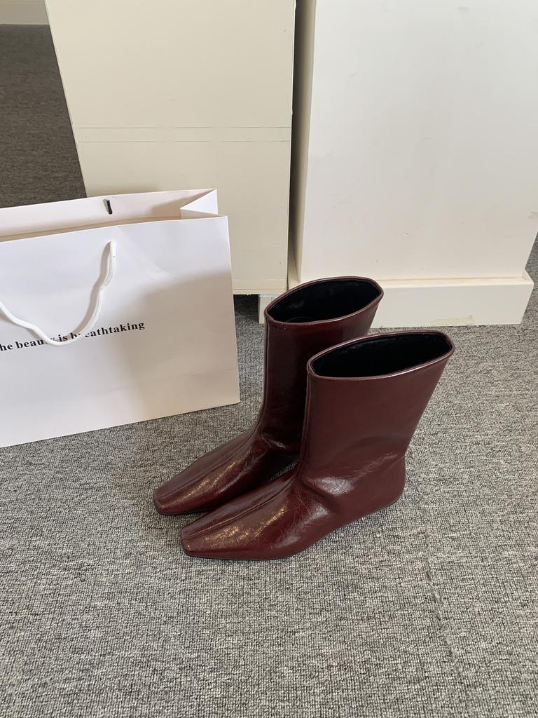 Fashion Boots Women's 2025 New Autumn Thin Pointed Inner Heightening Boots Temperament Commuter Knight Boots