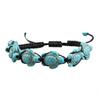 Bohemian Turquoise Turtle Handmade Woven Couple Bracelet