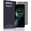 Pack of 2 Anti-spy Tempered Glass for Realme 9 Pro Screen Protector