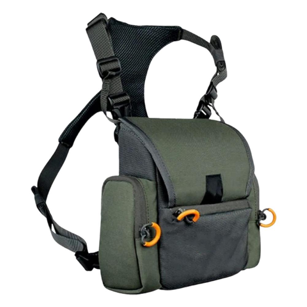 Bino Harness Bag with Rangefinder Pouch & Rain Cover Adjustable Large Capacity Bino Case for Hunting Hiking