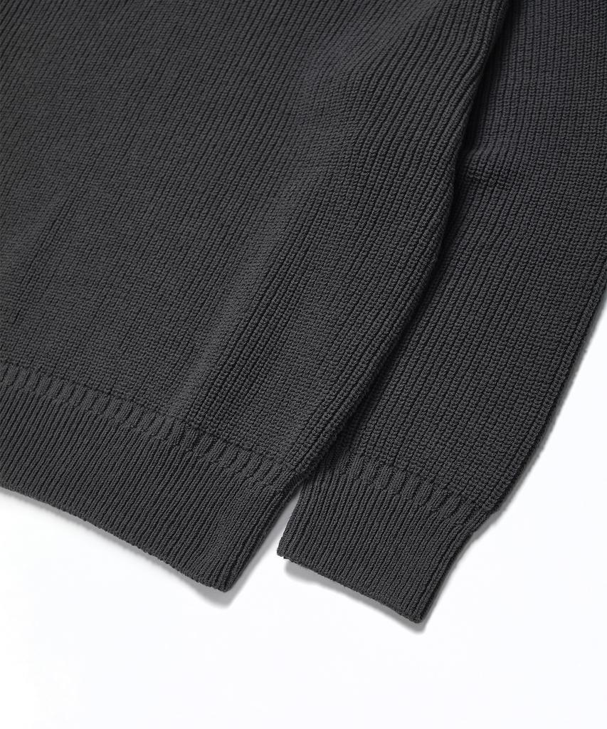 SOUNDSLIFE Heavy Cotton Rugby Knit Charcoal