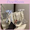 American Street Style Pu Mini Shoulder Bag With Zipper Closure For Daily Use