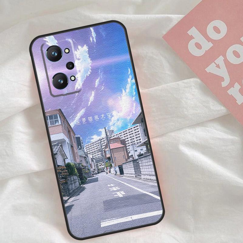 Manga Anime Street Case For Realme C75 C63 C61 C65 C67 C55 C51 C53 C35 C71 15 11 12 13 14 Pro Plus GT6 GT7 Pro
