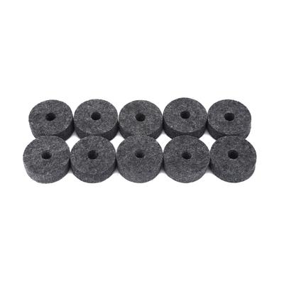 10 stücke Jazz Trommel Becken Filz Pads Musical Instrument Zubehör Grau