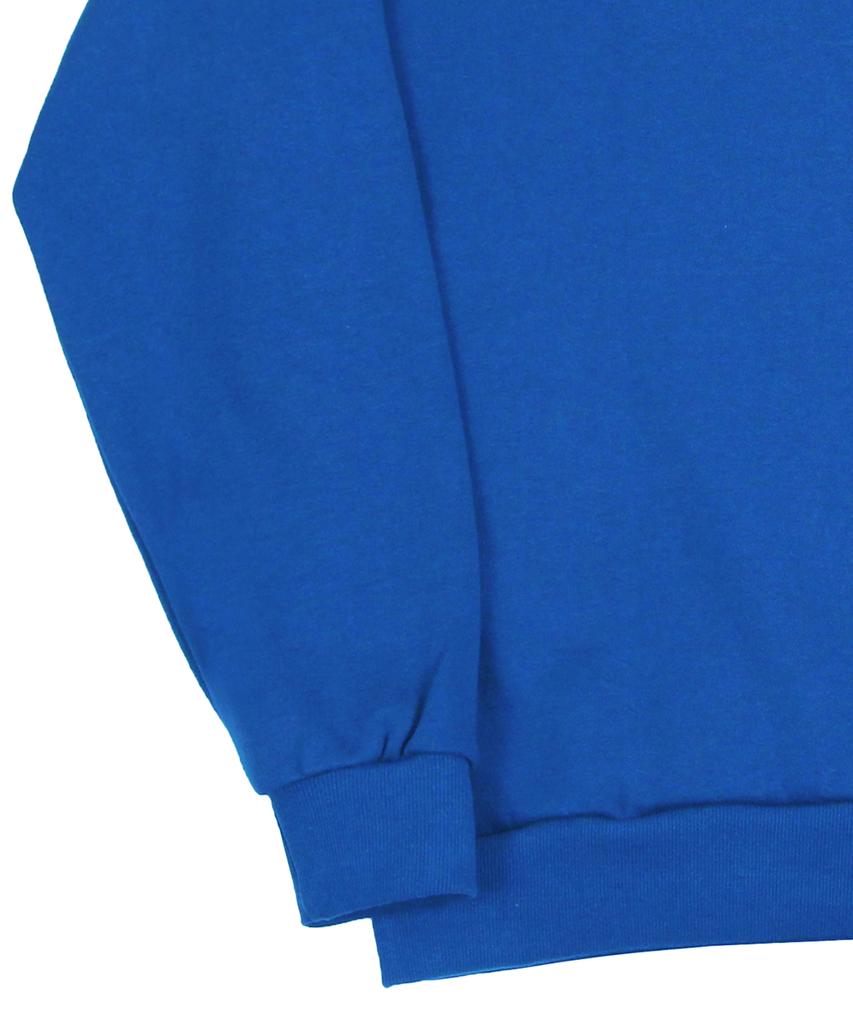 GRAVER [Unisex] Small Drawing Smile Sweatshirt_Cobalt Blue