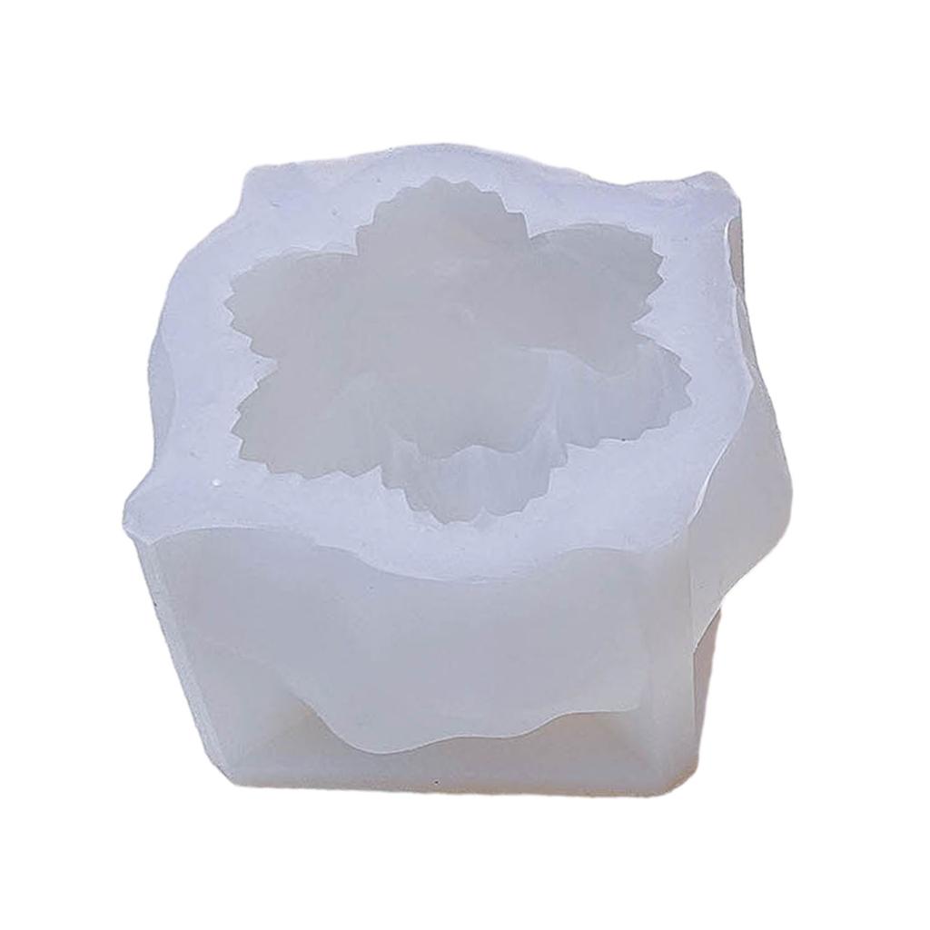 Candle Mould Resin Casting Molds DIY 3D Silicone Mould Lotus Flower Candle Mold Silicone Handicrafts Candle Making Mold