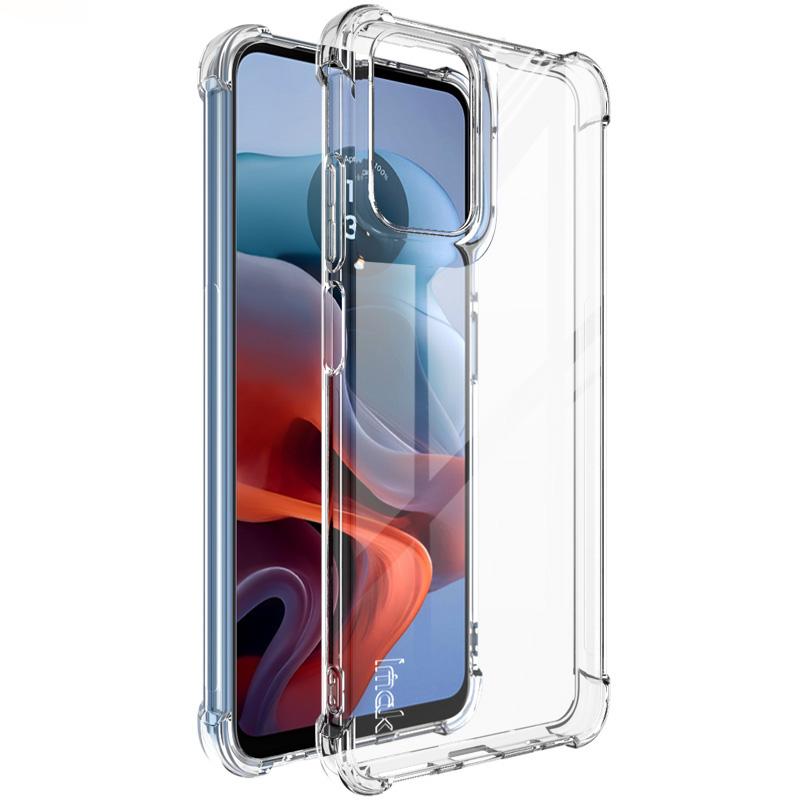 

IMAK For Motorola Moto G04 4G/G24 4G Case Airbag Protection TPU Phone Cover Transparent