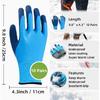 10 Pairs Waterproof Winter Work Gloves for Men and Women, Freezer Gloves for Outdoor Cold Weather Work Below Zero, Waterproof Garden Gloves for