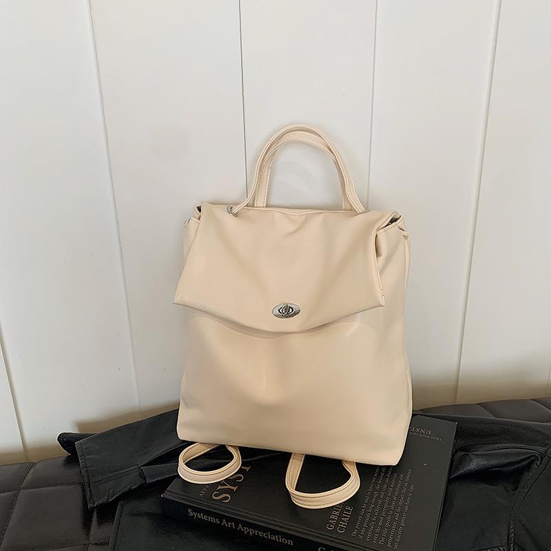 

Студенческий рюкзак для занятий Женский 2025 Новый тренд Мода Студенческая сумка Премиальная Универсальная Женская сумка 28*13*31 белый