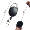 Portable Microfiber Golf Towel with Retractable Hook Absorbent Golf Wipe Cloth Quick Drying Golf Cleaner Golf Supplies