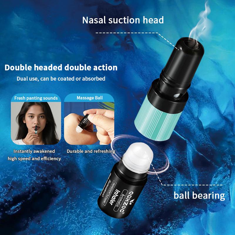 1/6Pcs Nasal Stick Long Lasting Effect Refreshing Stick Plant Essential Oil Ingredients Nasal Inhalation Cooling Oil