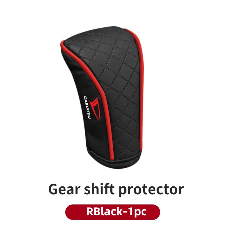

Car Gear Shifter Cover Leather Handbrake Sleeve Accessories For Daihatsu Terios Sirion Mira Materia Rocky YRV Feroza Charade