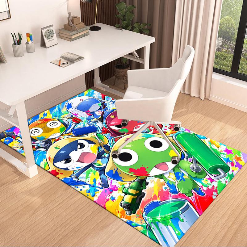Colorful Characters Party Carpet For Playroom Bedroom Living Room Sofa Home Decorkids Game Area Rug Nonslip Floor Mat