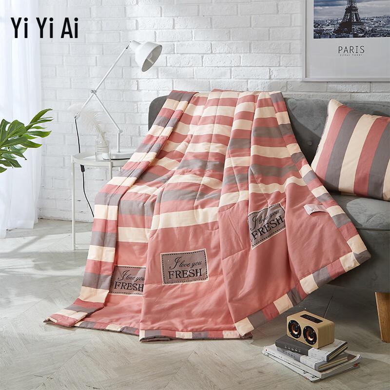 Yiyiai 100% Cotton Printed Summer Air Conditioning Quilt
