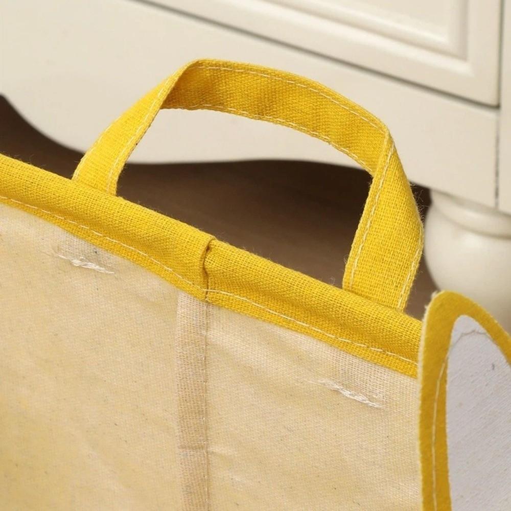 Cute Cloth Toy Storage Box Cartoon Dustproof Dirty Clothes Basket Large Capacity Multifunctional Folding Storage Basket Home