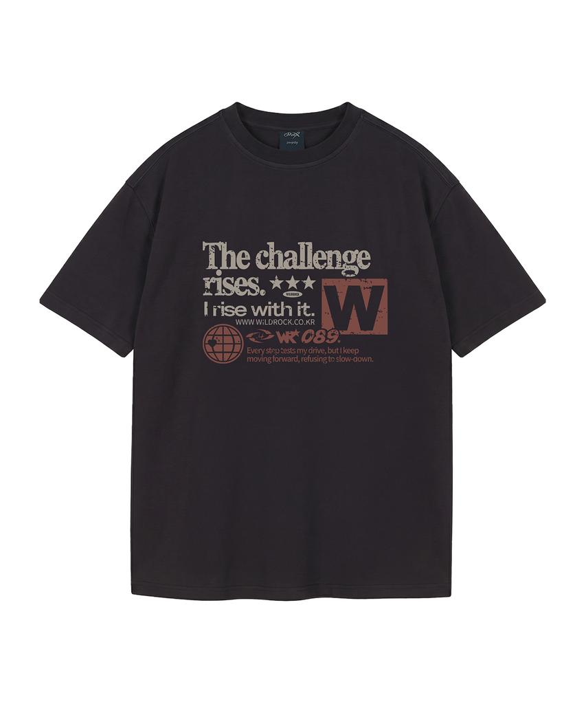 WILDROCK Challenge Pigment Oversized Short Sleeve T-Shirt (Includes Cropped) (Type A)