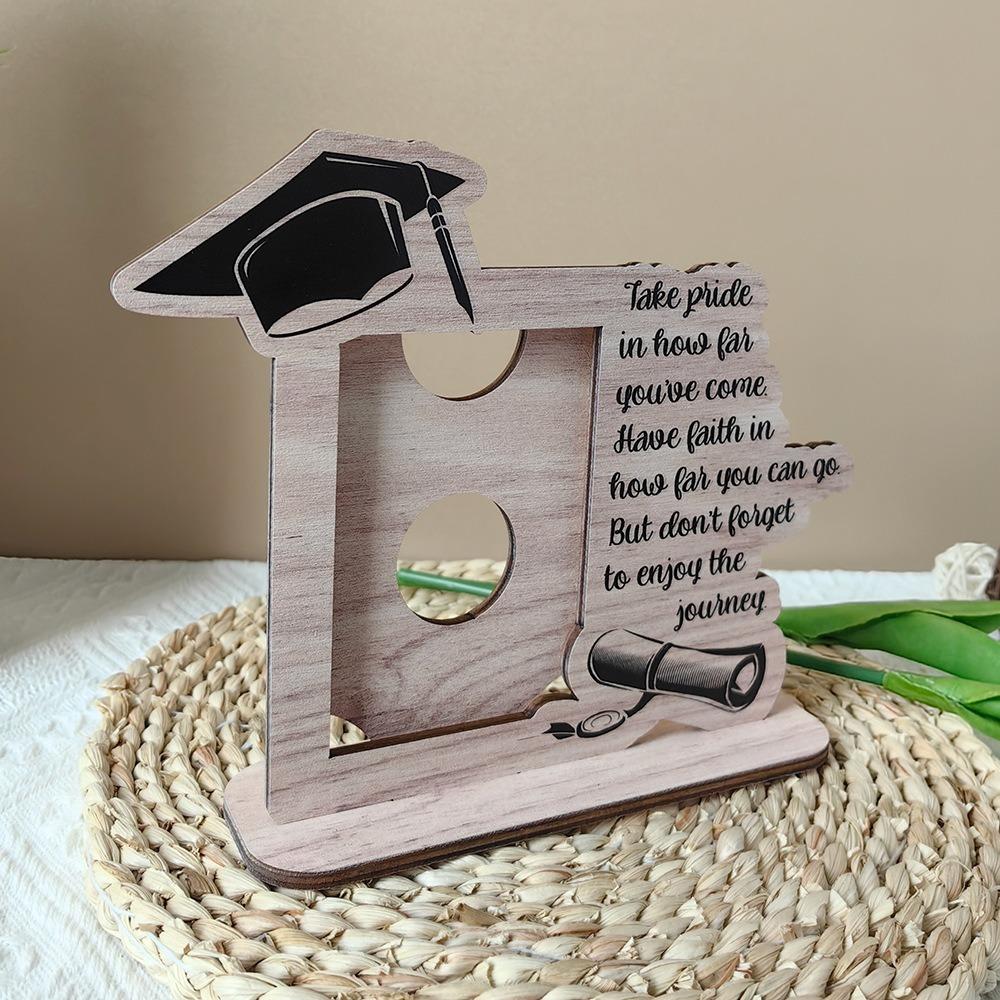 Celebration Graduation Photo Frame Vintage Picture Frame Stand  Bedroom Office Living Room