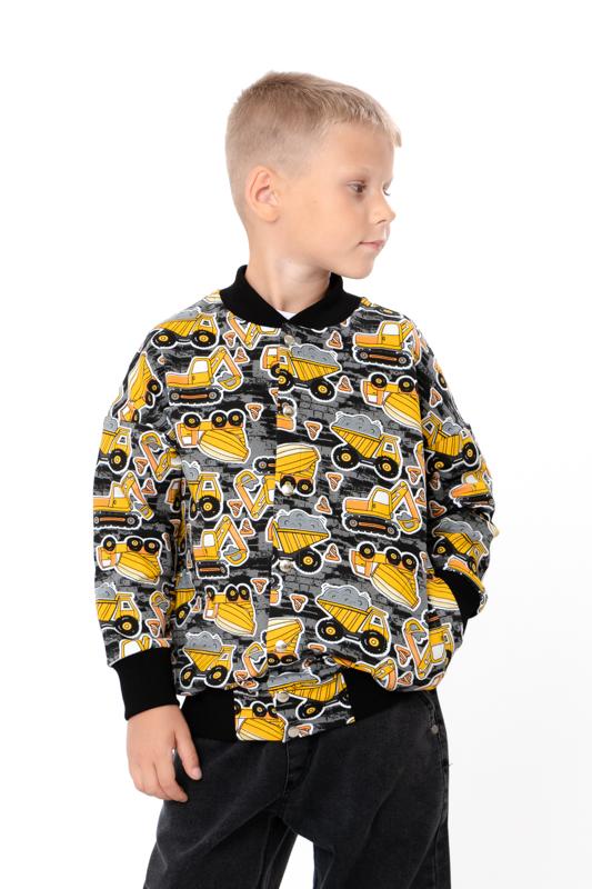 Bomber Jacket (boys) – Printed Design, Comfortable & Trendy, Any Season, 6404-055-4 HC