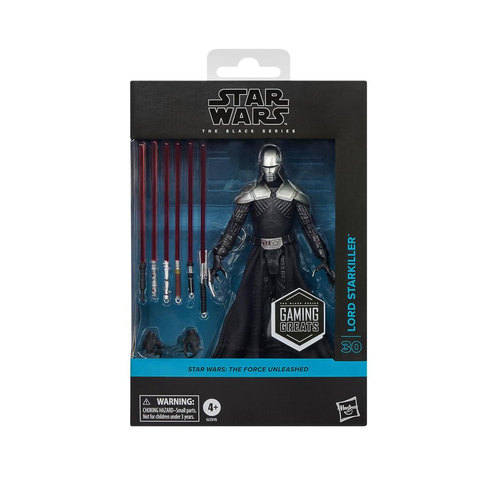 Hasbro STAR WARS Black Series Gaming Greats Star The Force Unleashed Lord Starkiller 15cm Collectible Action Figure G2515 Wars (Authentic)