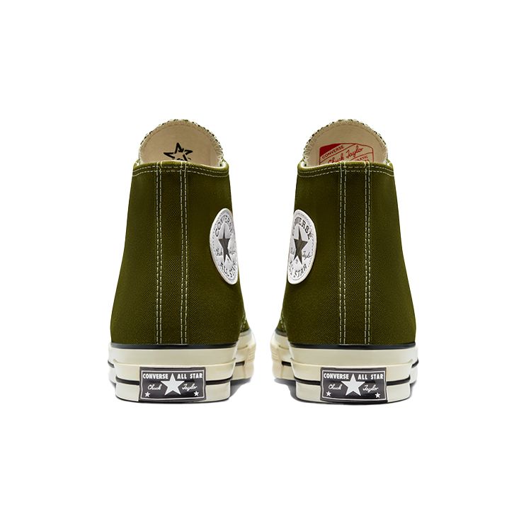 Converse Chuck 70 High Mørk Mose Unisex Sneakers Grønn Egret Svart 171565C